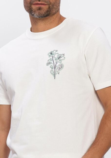 Wei&szlig;e PURE PATH T-shirt EMBROIDERED FLOWER T-SHIRT - large