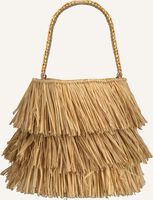 Beige BECKSONDERGAARD Handtasche FRINGE KULLU BAG - medium