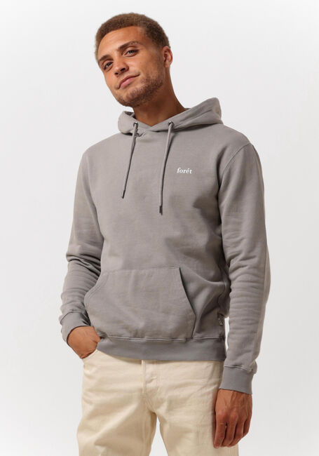 Hellgrau FORÉT Pullover DEER HOODIE - large