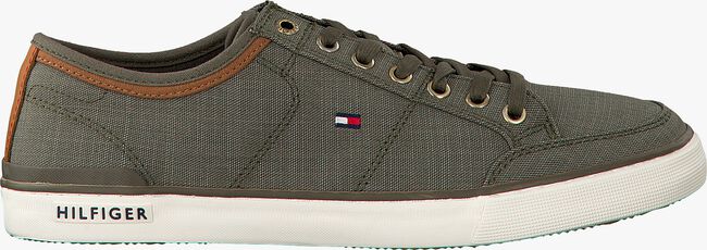 Grüne TOMMY HILFIGER Sneaker CORE MATERIAL MIX SNEAKER - large