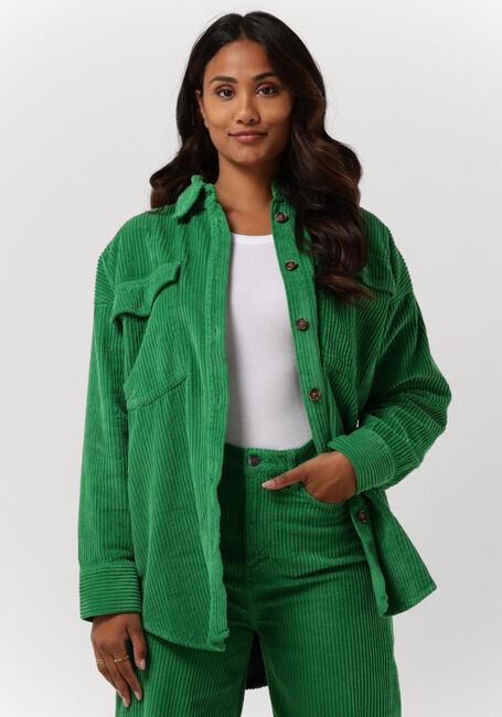 Grüne CO'COUTURE Bluse VIKA CORDUROY SHIRT JACKET - large