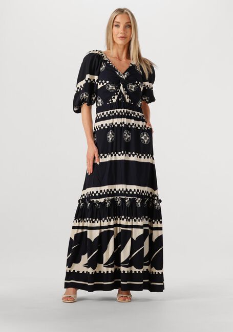 Schwarze EST'SEVEN Maxikleid SOFIA DRESS - large