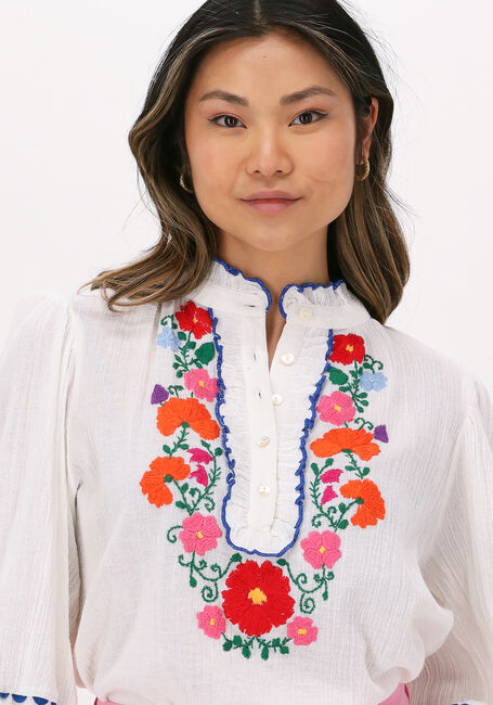 Weiße ANTIK BATIK Blusen CLOTHILDE BLOUSE - large