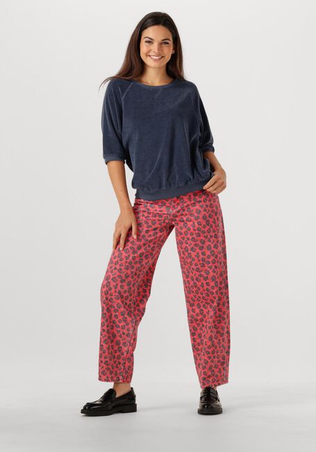 Dunkelblau BY-BAR Top NEVA SLUB TOP - large