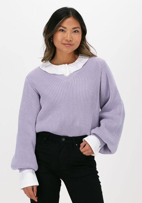 Lila MODSTRÖM Pullover LUCA V-NECK - large