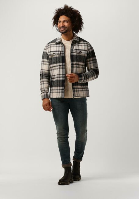 Sand SELECTED MEN Pullover CARIS LS KNIT CREW NECK - large