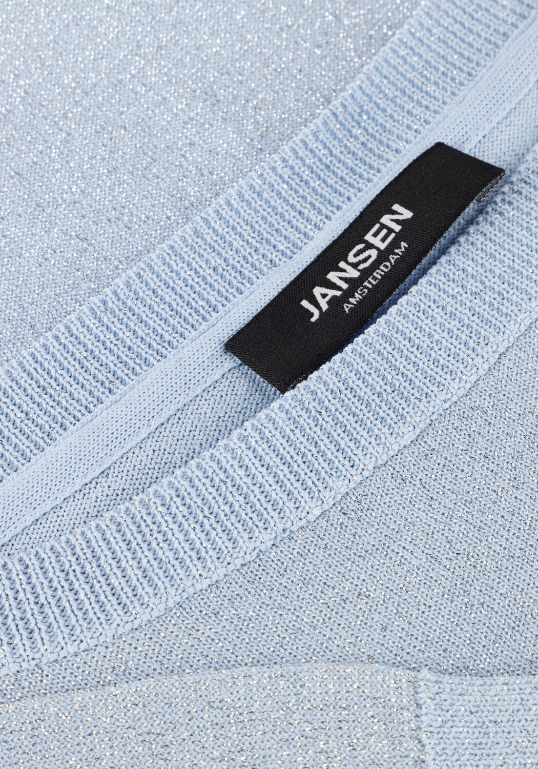 Hellblau JANSEN AMSTERDAM Top ILONA TRUI LK 194 LONG SLEEVE - large