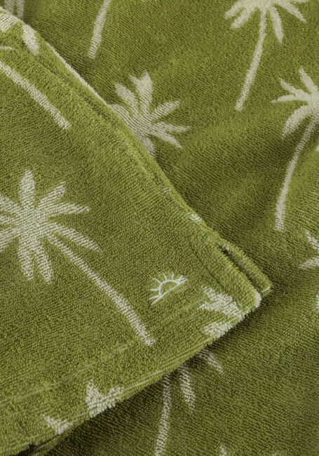 Gr&uuml;ne SALTED STORIES Polo-Shirt BEACH PALMS LOOSE SHIRT - large