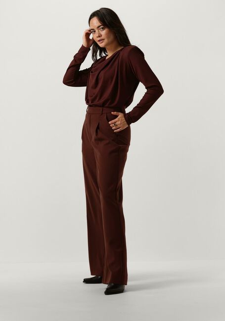 Braune GESTUZ Weite Hose PAULAGZ MW WIDE PANTSC - large