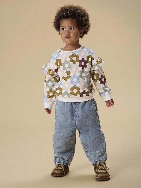 Hellblau LIL' ATELIER Wide jeans NMFTAY WIDE JEANS 1166 - large