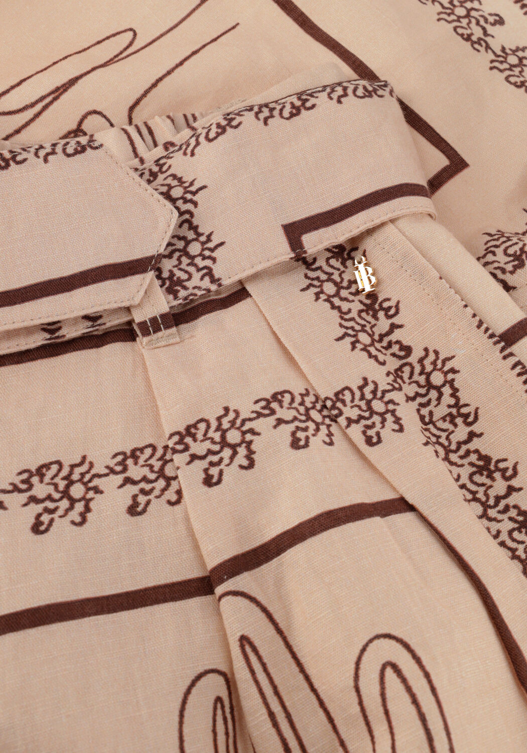 Sand IBANA Kurze Hose SERINA DESERT - large