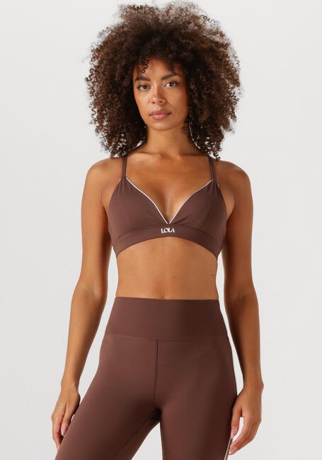 Braune THE LOLA CLUB Top DEMI - large