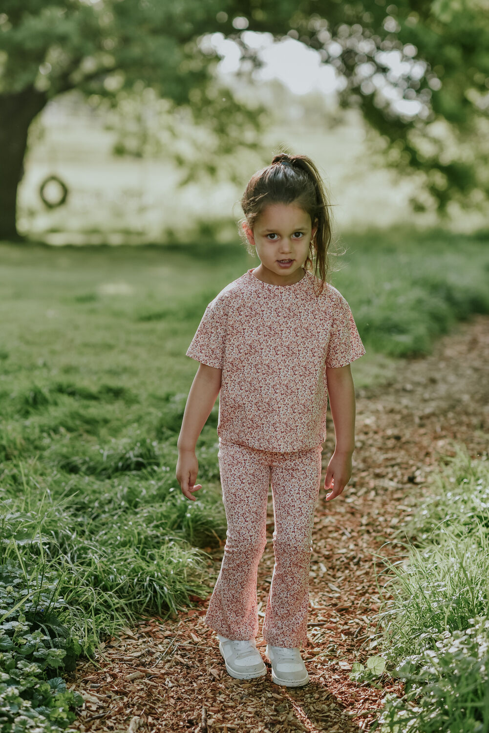 Orangene KOKO NOKO Schlaghose N58930 - large