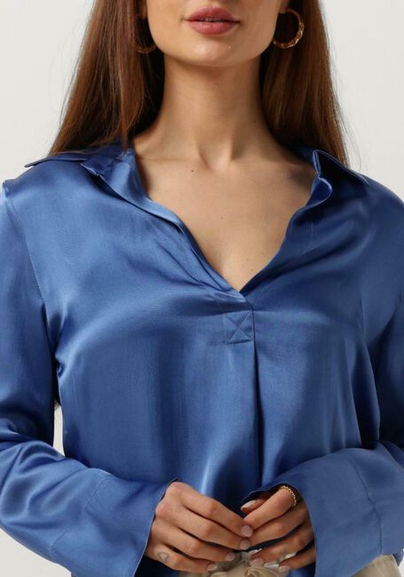 Blaue SEMICOUTURE Blusen TIMOTHA - large