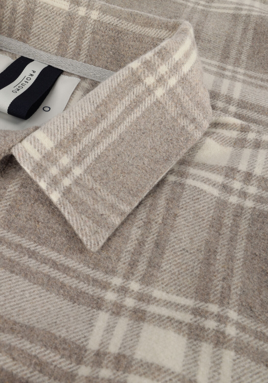 Beige PROFUOMO Overshirt PPUF10015 - large