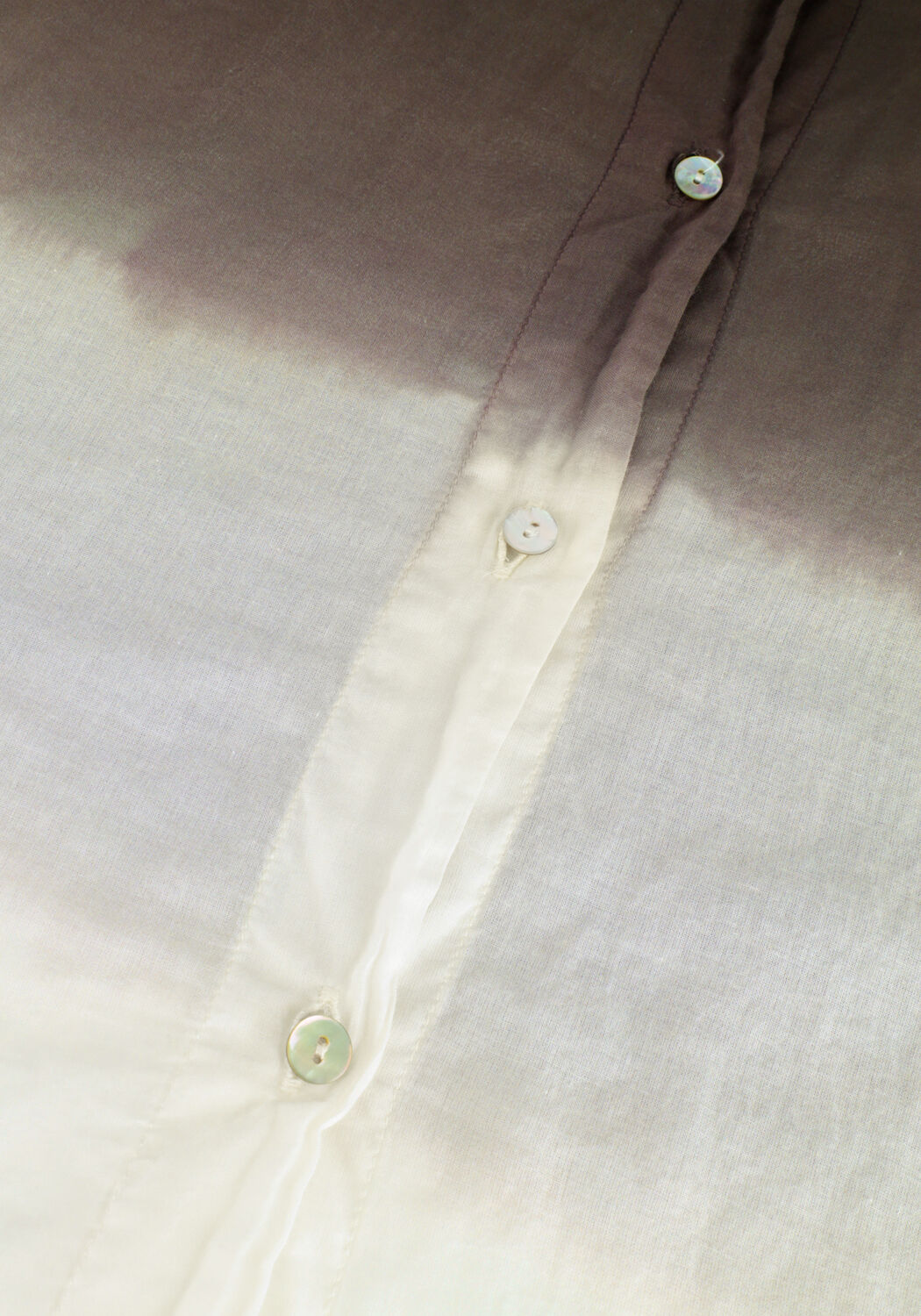 Braune 10DAYS Blusen FLOWY BLOUSE DIP DYE - large