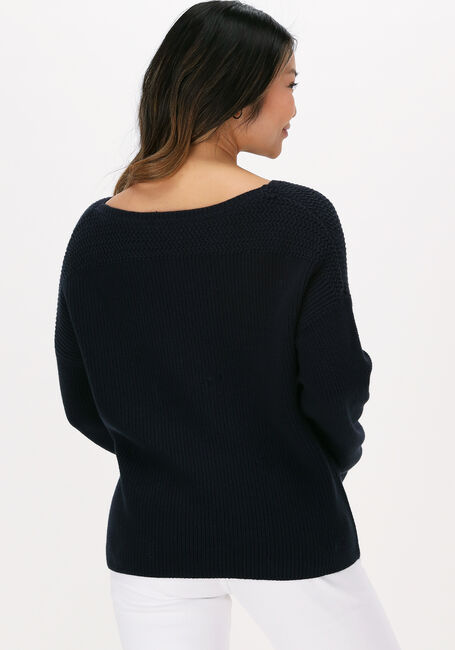 Dunkelblau TOMMY HILFIGER Pullover HAYANA DETAIL BOAT-NK SWEATERO - large