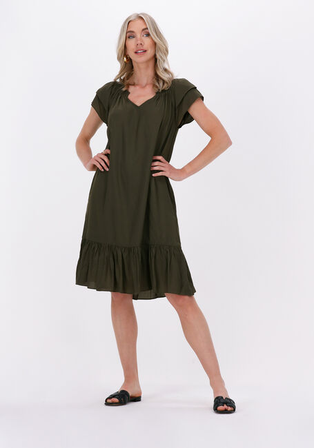 Dunkelgrün CO'COUTURE Minikleid SUNRISE CROP DRESS - large