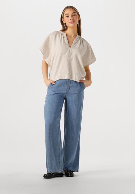 Sand BY-BAR Blusen VINA LINNEN BLOUSE - large