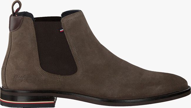 Taupe TOMMY HILFIGER Chelsea Boots SIGNATURE HILFIGER CHELSEA - large