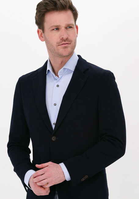 Dunkelblau PROFUOMO Sakkos JACKET KNIT STRUCTURE NAVY - large