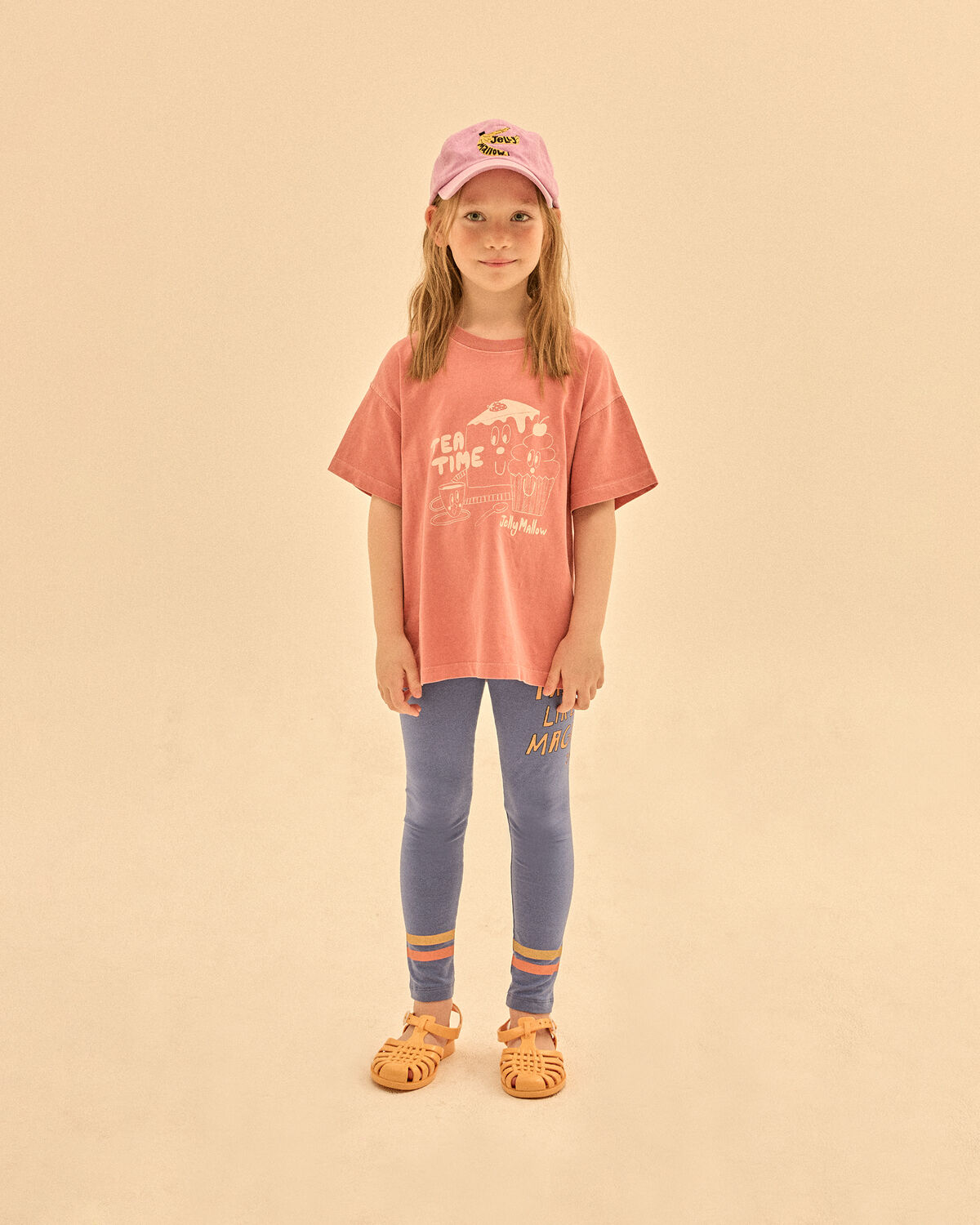 Blaue Jelly Mallow Legging MAGIC LEGGINGS - large