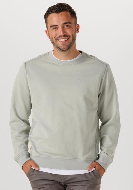 Hellgrau CAST IRON Pullover REGULAR FIT TWILL - large