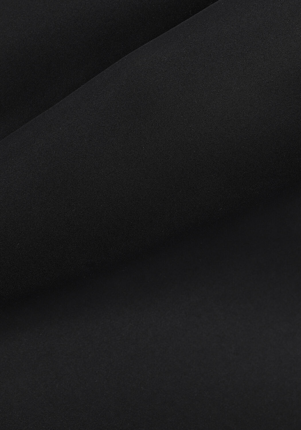 Schwarze VANILIA Midikleid REVER SHIRT DRESS - large