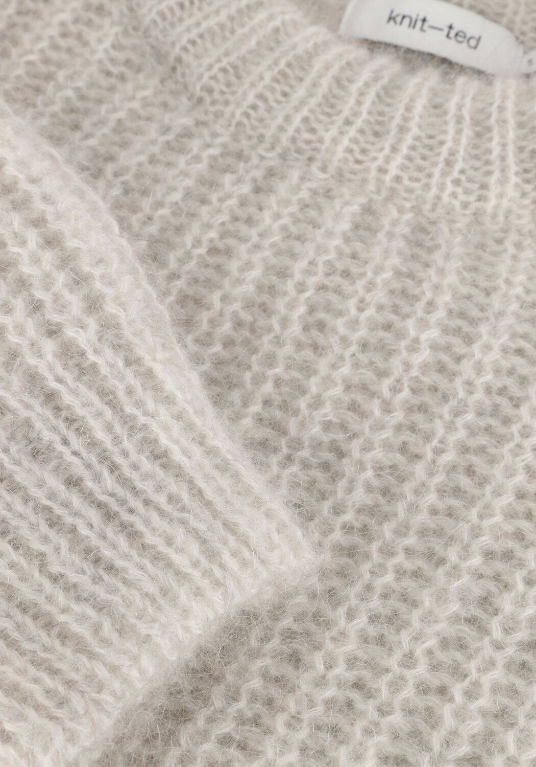 Graue KNIT-TED Pullover PHOEBE - large