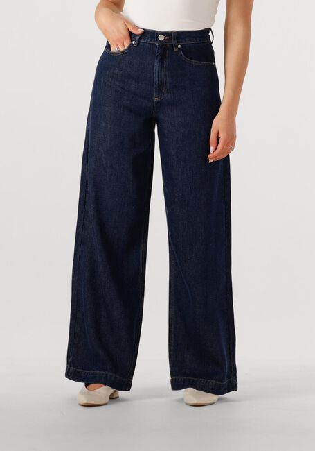 Dunkelblau MSCH COPENHAGEN Wide jeans MSCHJOSEPHINE RUE HW PANTS - large