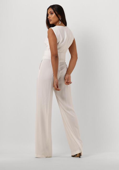 Weiße ACCESS Jumpsuit JUMPSUIT WITH ZIPPER ON THE NECKLINE - large