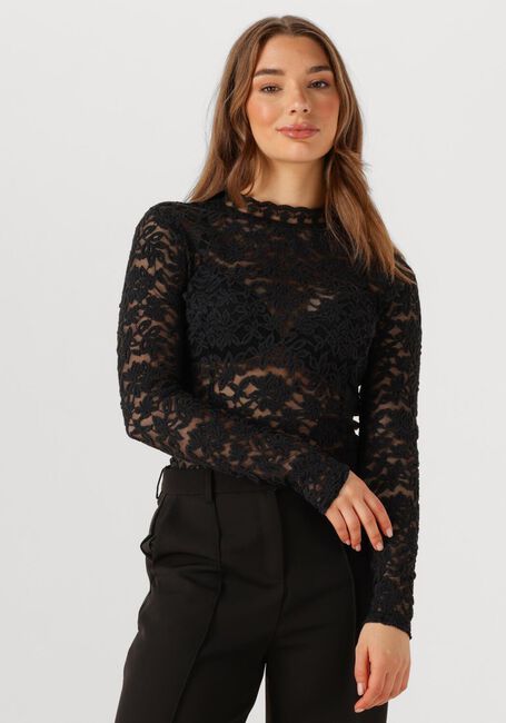 Schwarze ROSEMUNDE Top DELICIA - large