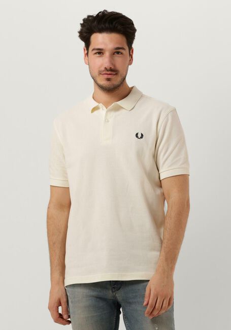 Ecru FRED PERRY Polo-Shirt PLAIN FRED PERRY SHIRT - large