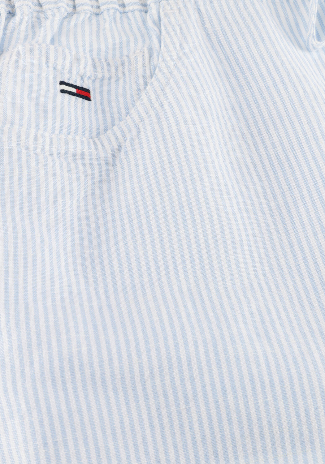 Hellblau TOMMY JEANS Kurze Hose TJW ESSENTIAL LINEN SHORTS - large