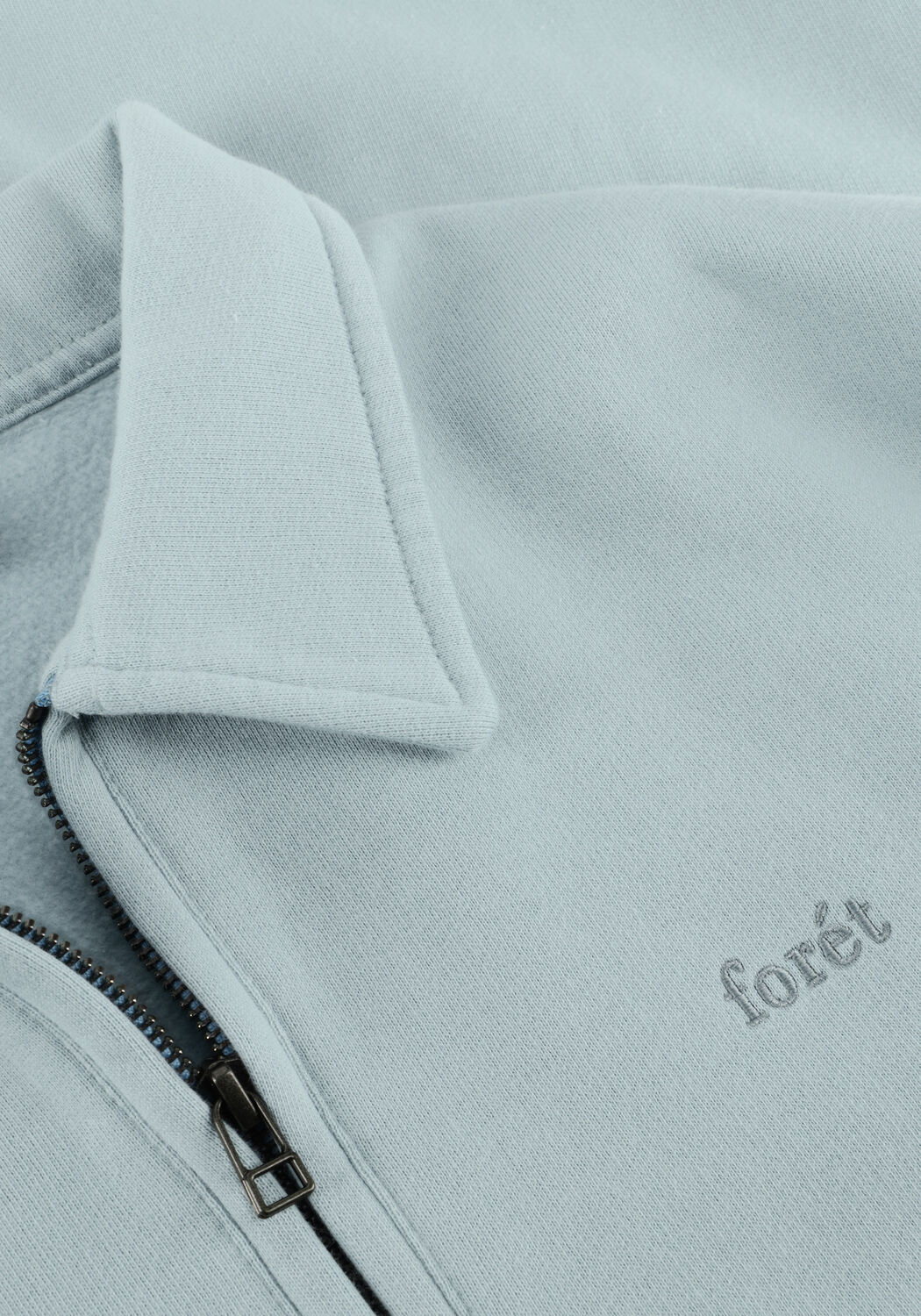 Minze FOR&Eacute;T Pullover HOOK HALF ZIP - large