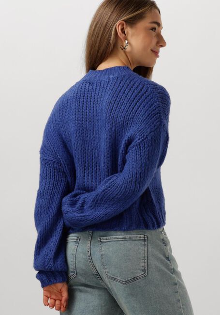 Blaue YDENCE Pullover KNITTED SWEATER SORAYA - large