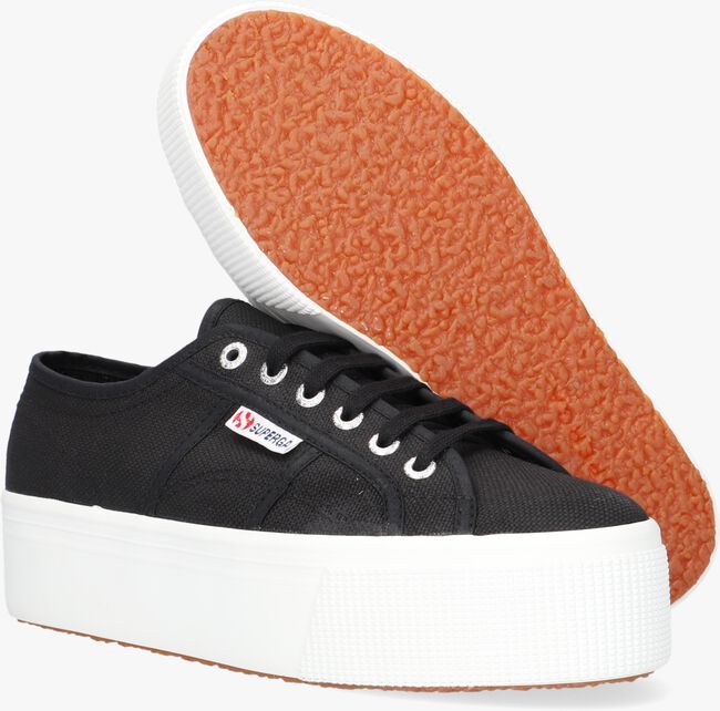 Schwarze SUPERGA Sneaker low 2790 COTW LINE UP AND DOWN - large
