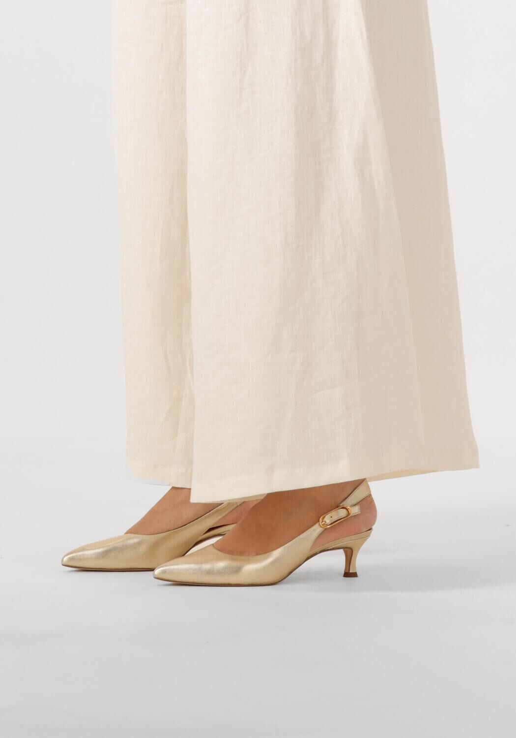 Goldfarbene UNISA Slingbacks IBON - large