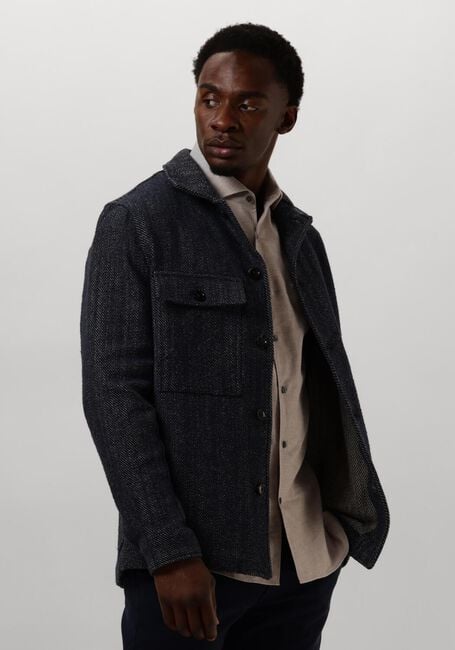Dunkelblau PROFUOMO Overshirt OVERSHIRT TWILL N - large