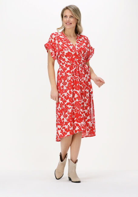 Rote SUNCOO Midikleid CIMBA - large