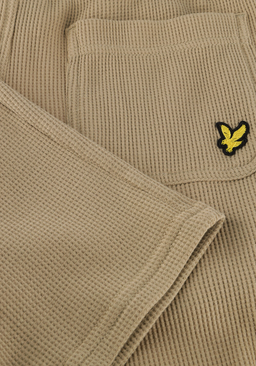 Sand LYLE & SCOTT Kurze Hose WAFFLE SHORT - large