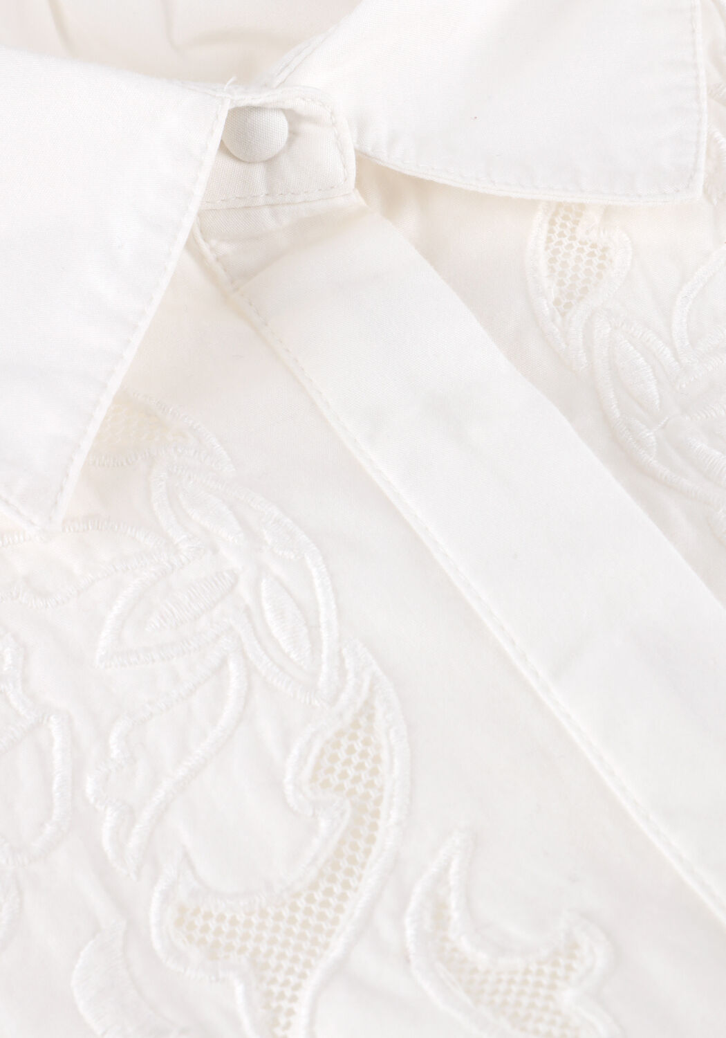 Wei&szlig;e Y.A.S. Minikleid YASZIMIA LS SHIRT DRESS - large