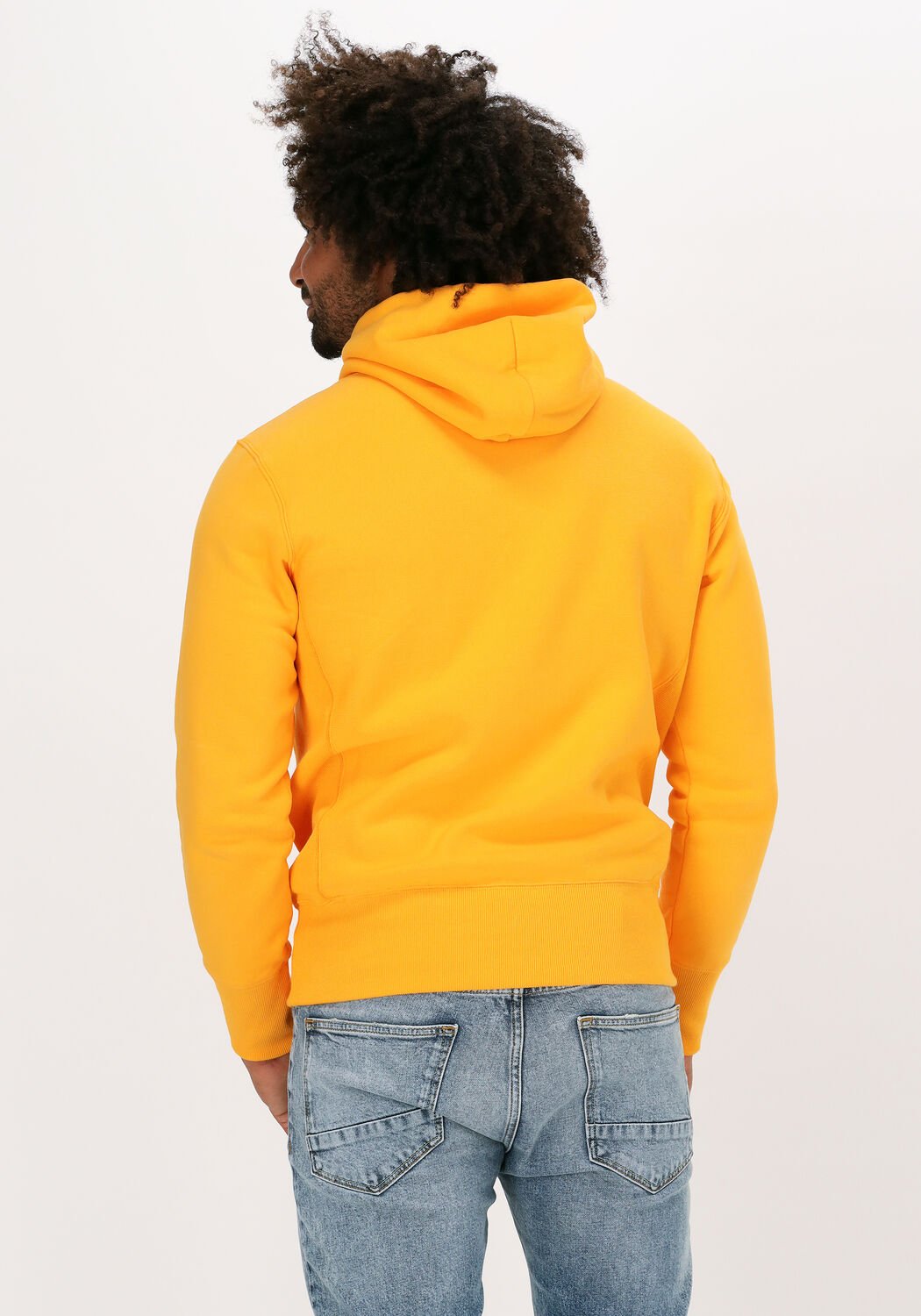 Champion sweater top gelb jeans