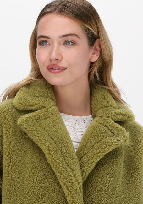 Grüne STAND STUDIO Teddy-Jacke MARIA COAT TEDDY - large