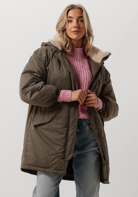 Grüne ANOTHER LABEL Wattierte Jack RILEY PARKA - large