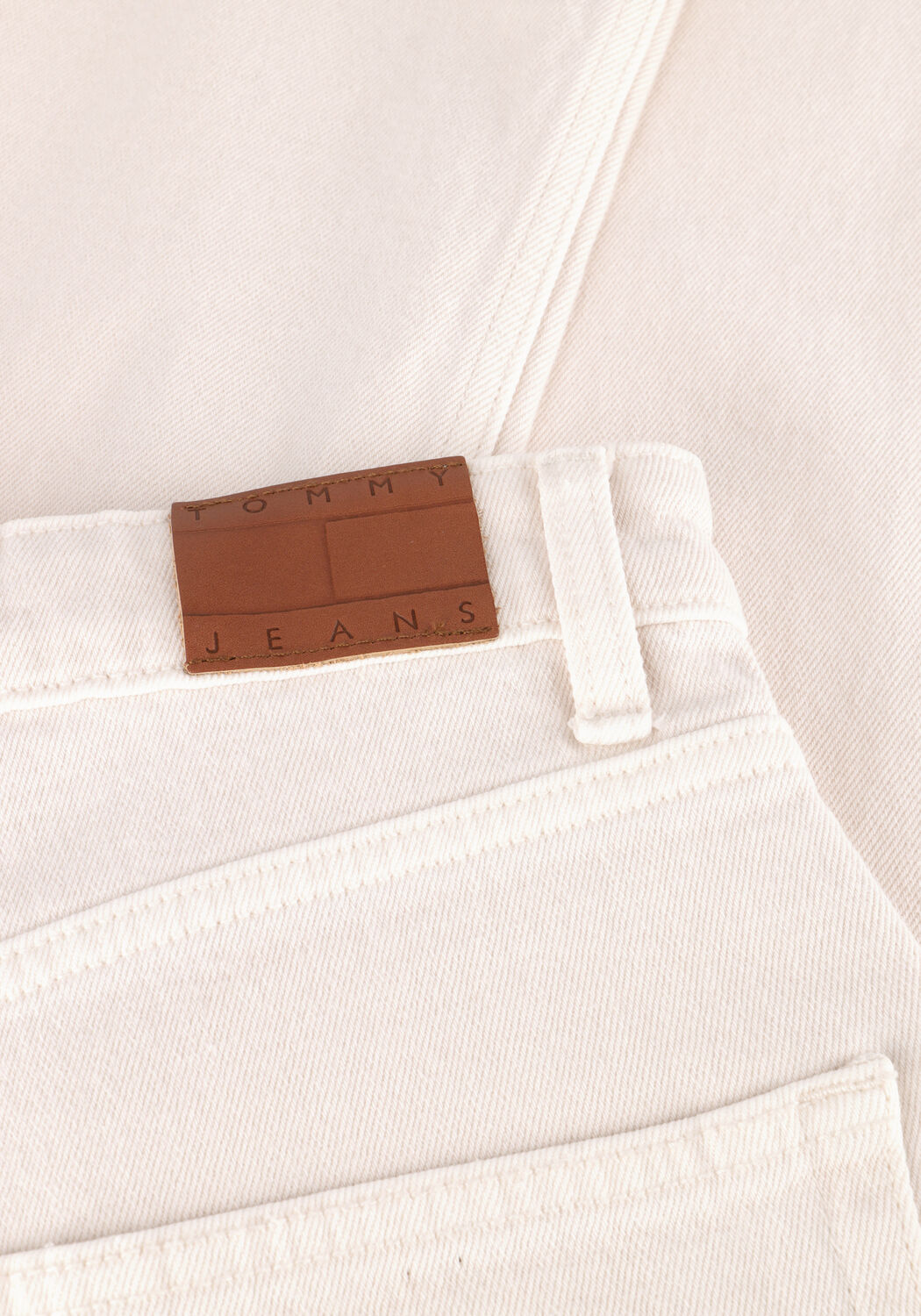 Beige TOMMY JEANS Wide jeans TJW ECRU WIDE LEG - large