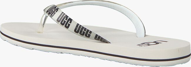 Weiße UGG Zehentrenner SIMI GRAPHIC - large