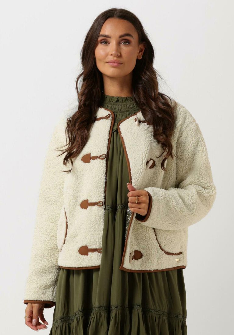 nicht-gerade weiss scotch & soda jack short teddy jacket