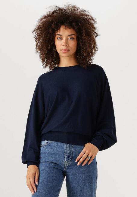 Dunkelblau MINUS Pullover DANA BAT SLEEVE KNIT PULLOVER - large