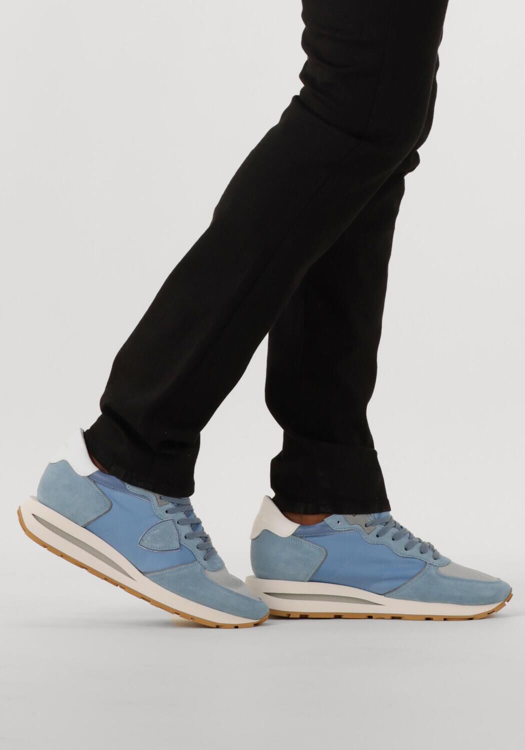 Blaue PHILIPPE MODEL Sneaker Low TROPEZ HAUTE LOW MAN - large